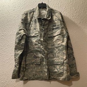 Military US/USAF,Camo Utility Tiger Stripe Coat‎